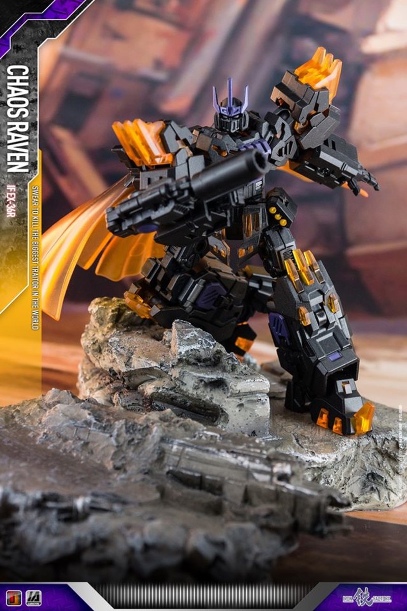 Iron Factory IF-EX36R Chaos Raven Toy Photography by IAMNOFIRE